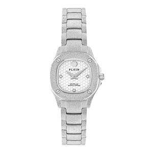 Philipp Plein $pectre Lady Mini Crystal Watch Silver Womens